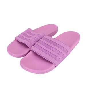 Adidas Men's Adilette Comfort Slides Purple Size 10